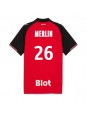 Billige Stade Rennais Quentin Merlin #26 Hjemmedrakt 2025-26 Kortermet